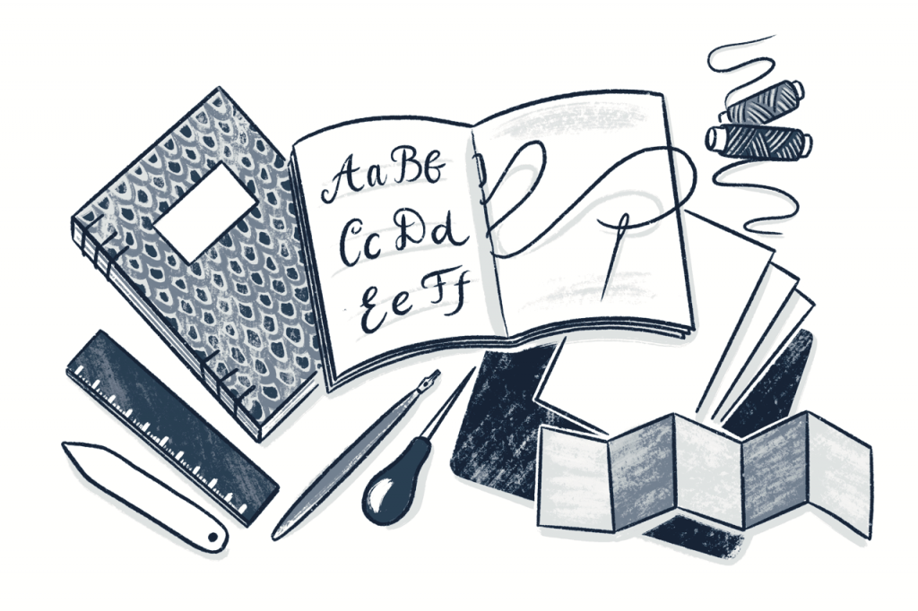 Schulprojekt » Zwischen den Buchdeckeln – Buchbinden leicht gemacht«