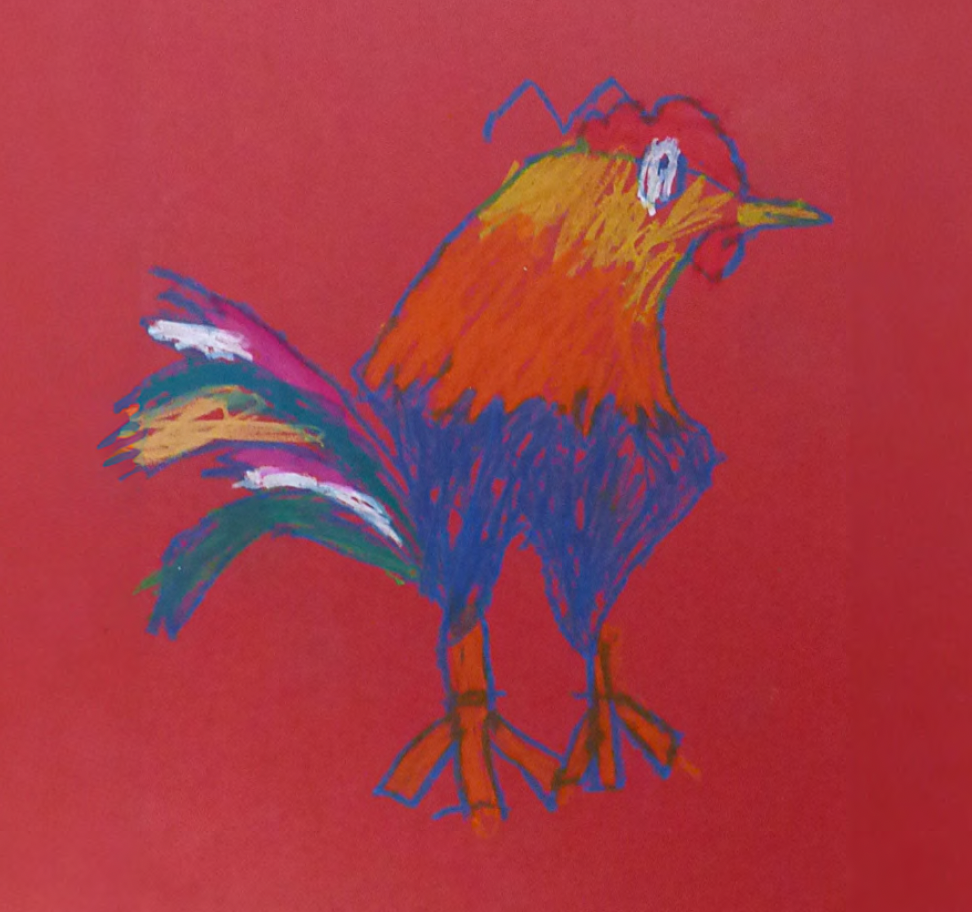 Philomena Elise Winter (5 Jahre) | Kurs »Experimente mit Papier und Farben« bei Gabriele Korrek